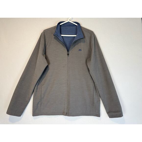 Travis Mathew Reversible Windbreaker Golf Jacket Mens...